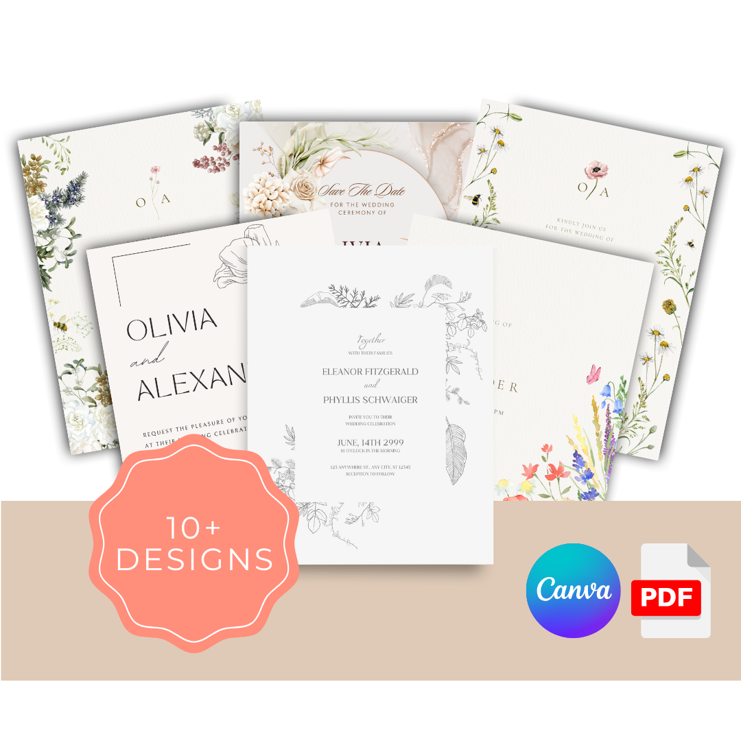 The Ultimate Wedding Invitation Templates